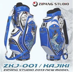 ZIPANG STUDIO ジパングスタジオ 琉球ごるふ キャディバッグ ZIPANG STUDIO ジパングスタジオ 琉球ごるふ キャディバッグ